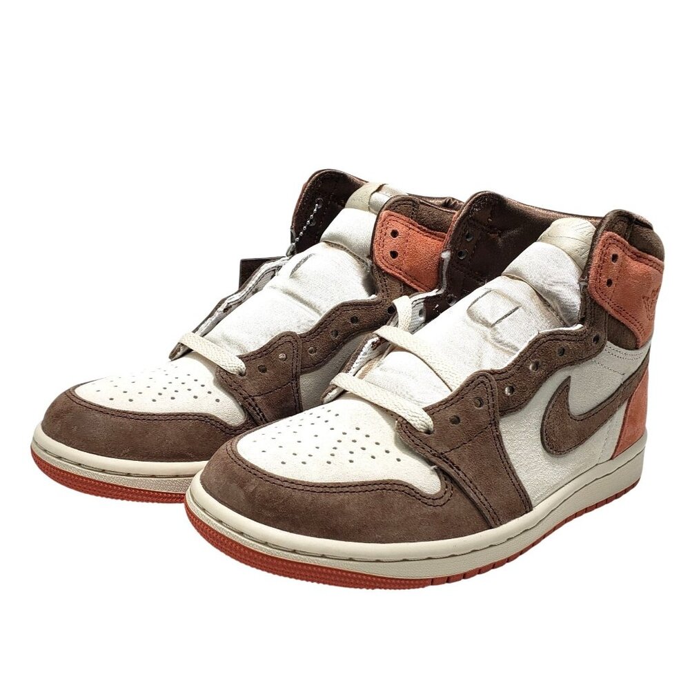 Nike Air Jordan Women 1 High Cacao wow and Sand Drift FQ2941-200  Size 6.5